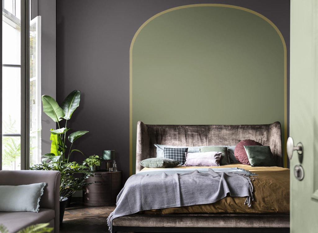 Chambre et lit de luxe, moderne et contemporain