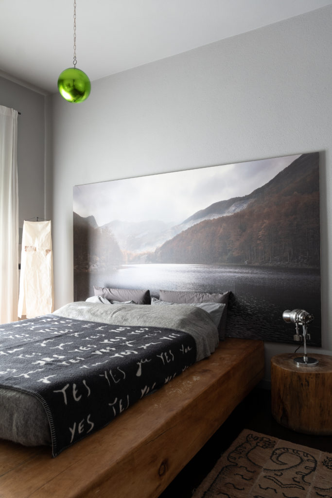 Chambre et lit de luxe, moderne et contemporain