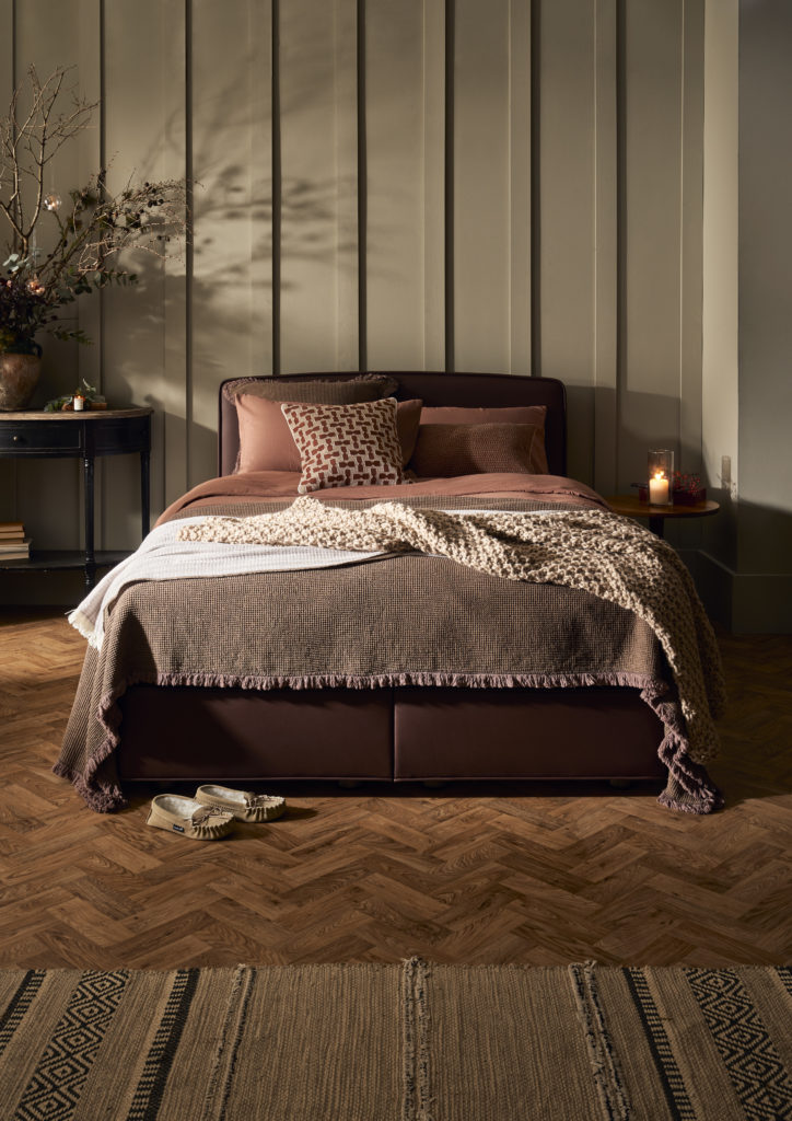 Chambre et lit de luxe, moderne et contemporain