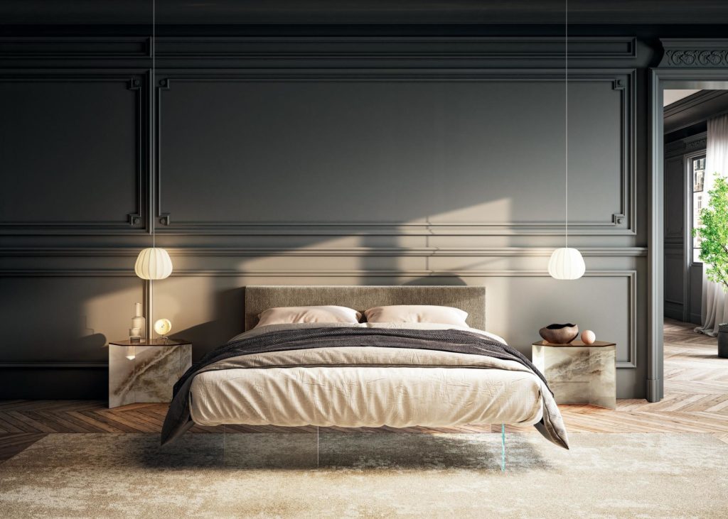 Une chambre de luxe à la maison