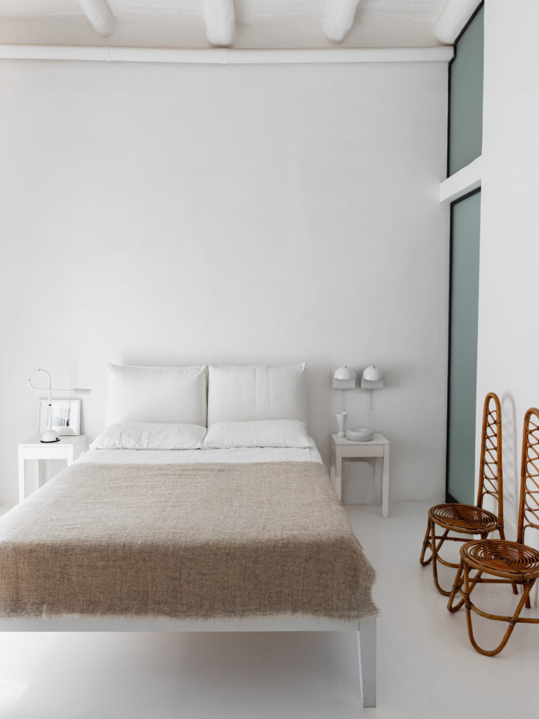 Chambre et lit de luxe, moderne et contemporain