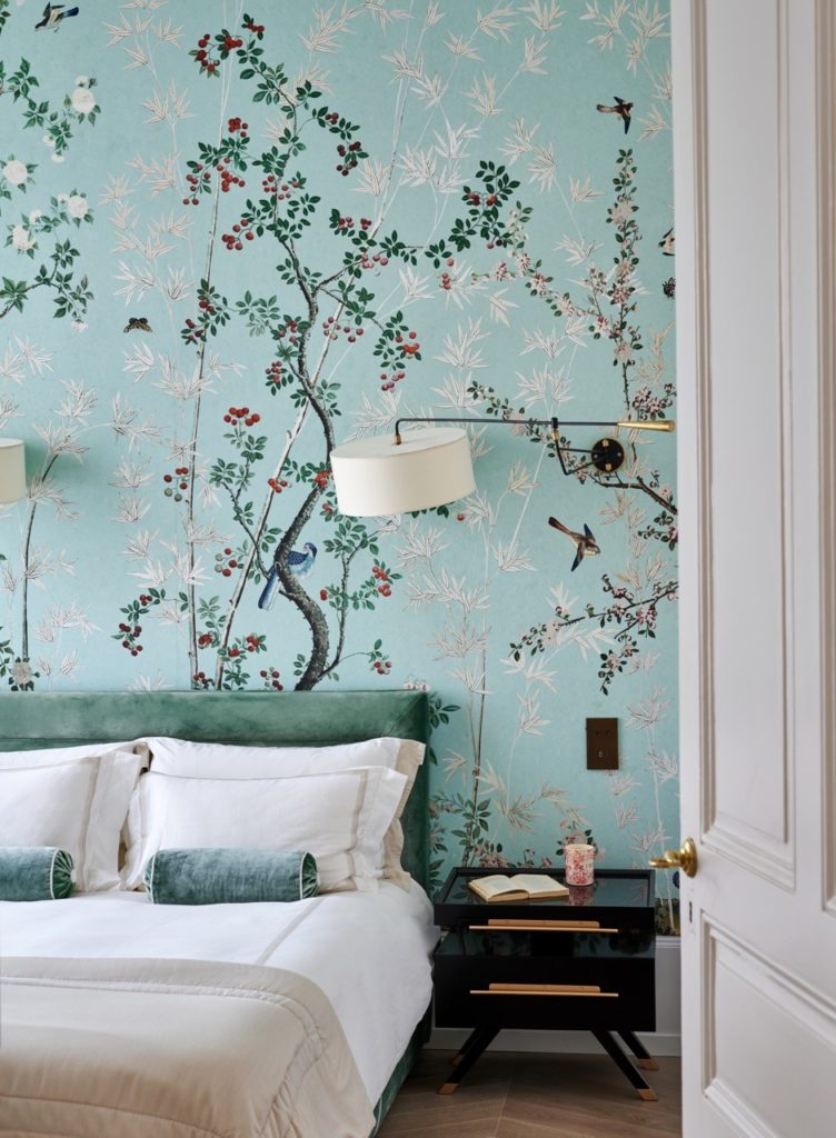 Une chambre de luxe à la maison
