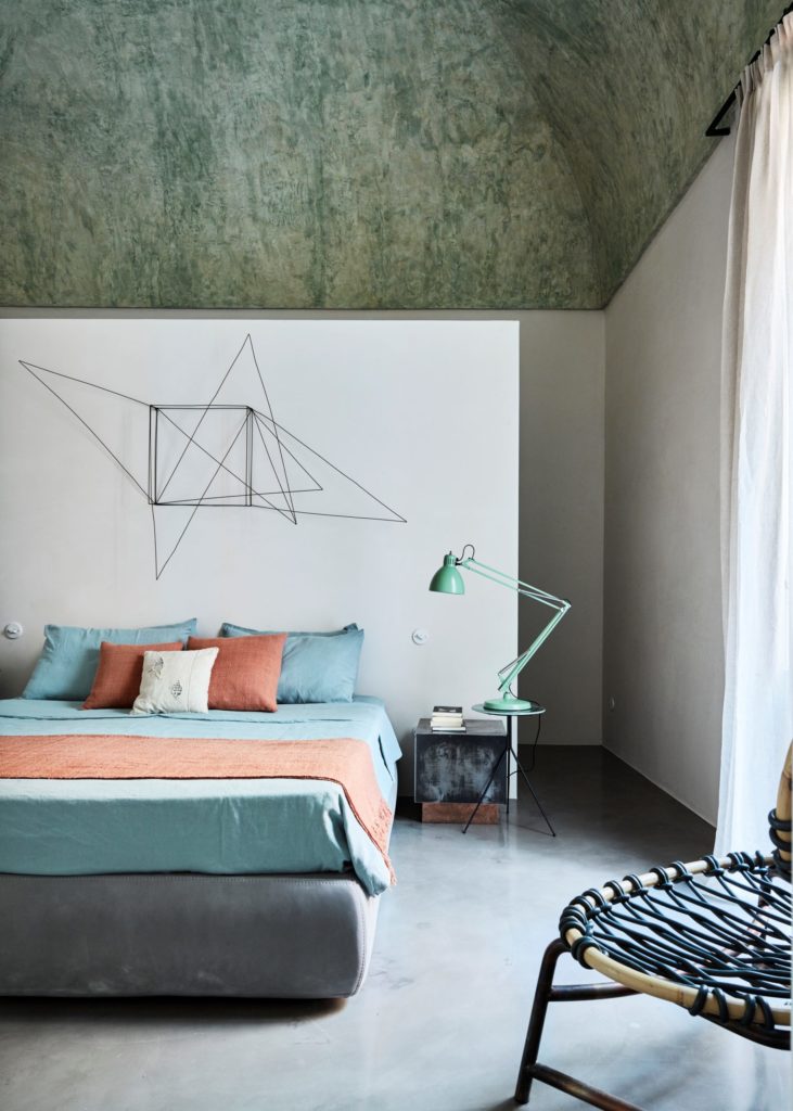 Chambre et lit de luxe, moderne et contemporain