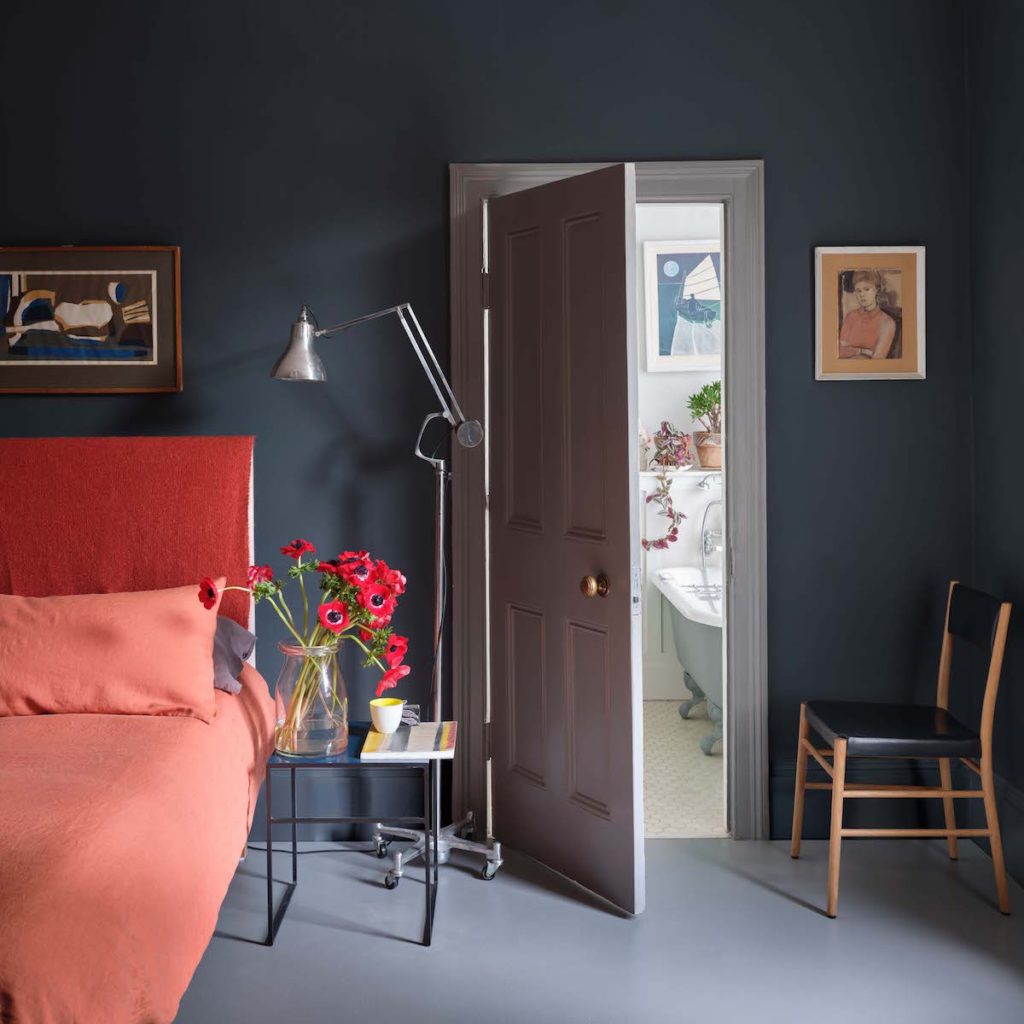 Chambre et lit de luxe, moderne et contemporain