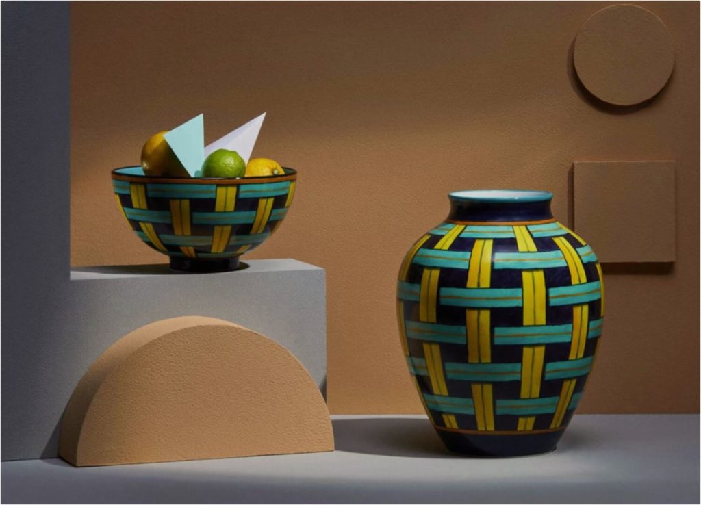vases signés d'architectes célèbres