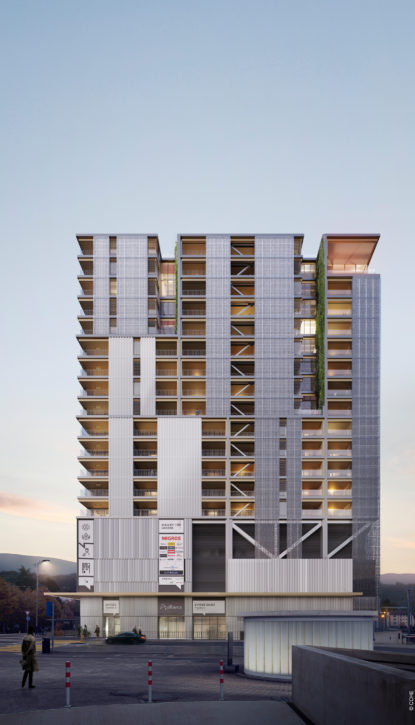 La Suisse, championne des tours en bois