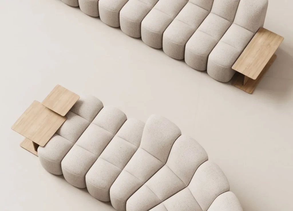 La grande tendance du canapé: le style seventies, 70!