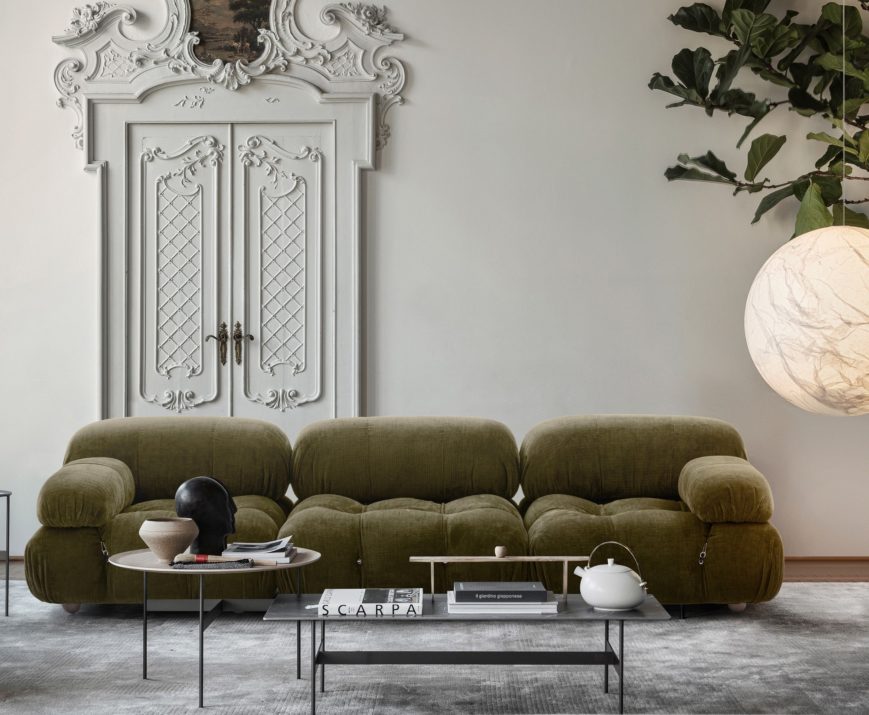 La grande tendance du canapé: le style seventies, 70!