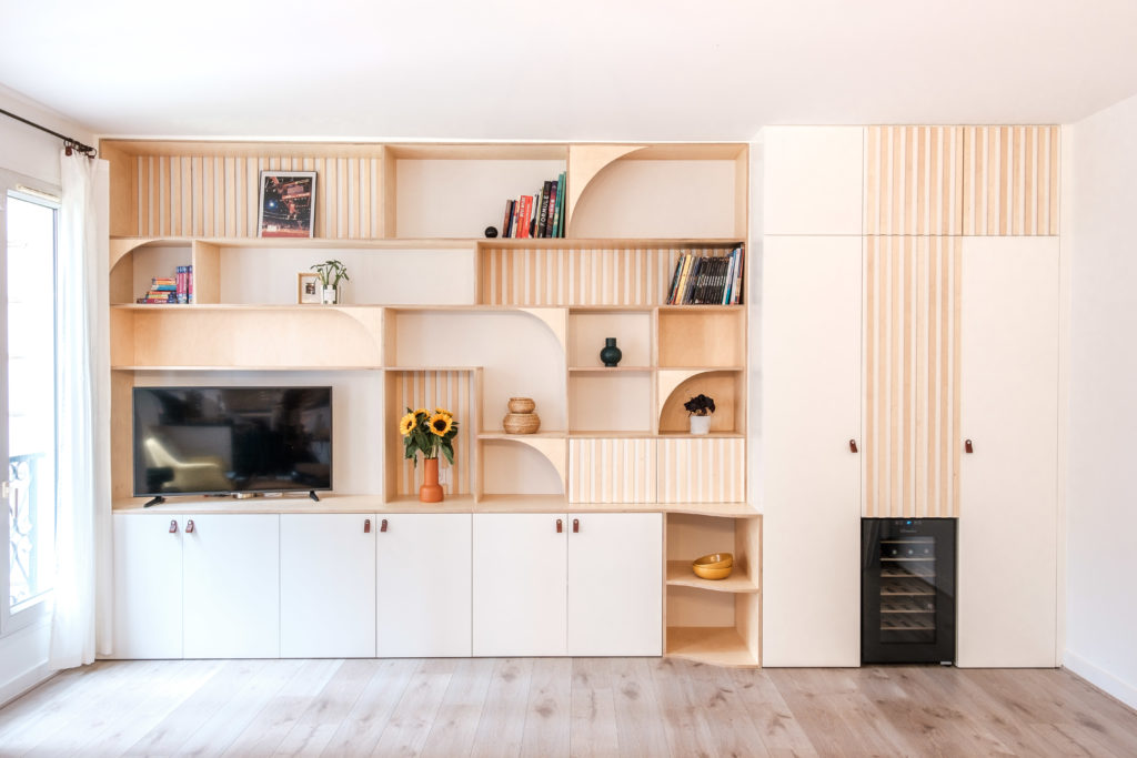 10 idées originales pour créer un joli mur de rangement