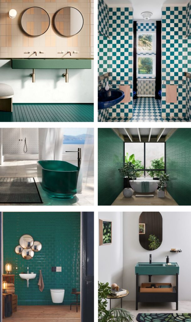 La salle de bain couleur par couleur