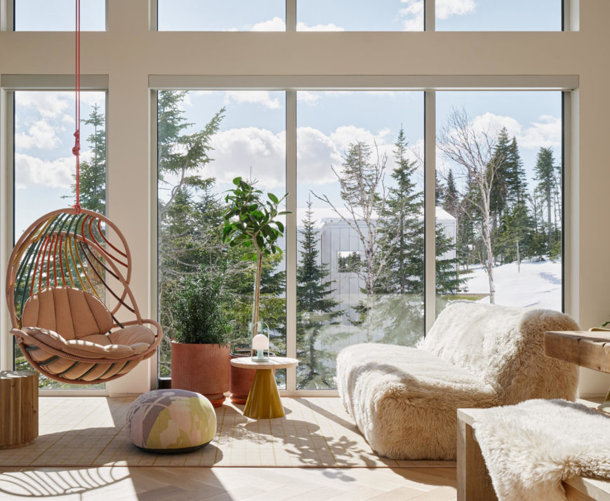 Un chalet contemporain inspiré par le style scandinave